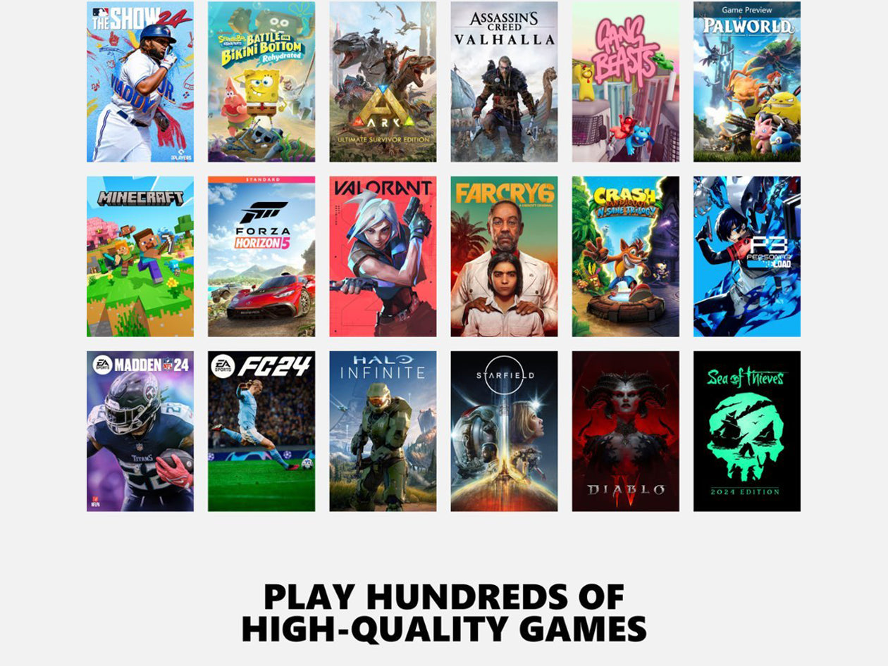 Xbox Game Pass Ultimate: 3-Month Subscription - USA - Digital Code - Stackable - Final Sale